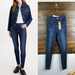 Levi’s high rise super skinny jeans new